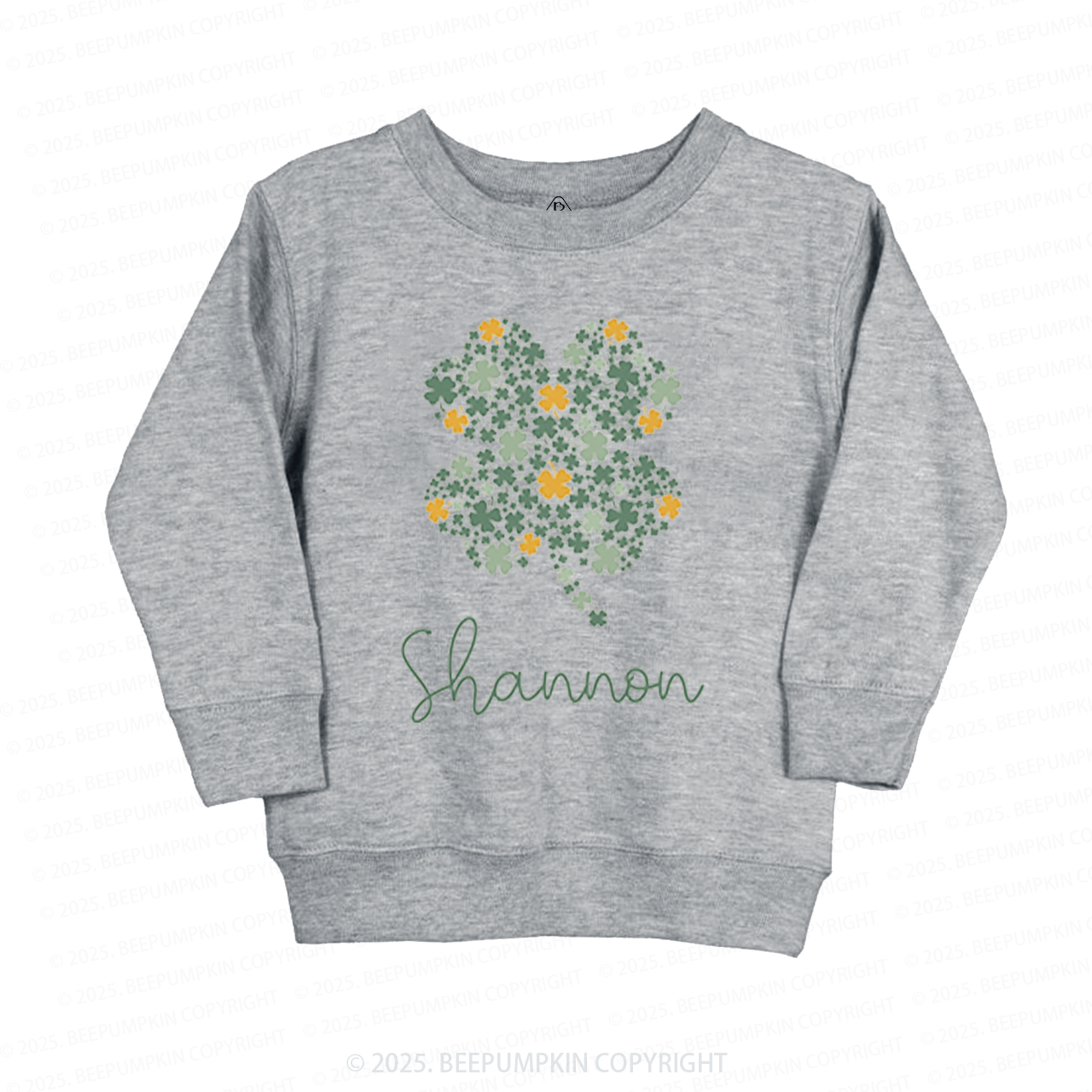 Personalized Name St. Patrick's Day Kid's Sweatshirt