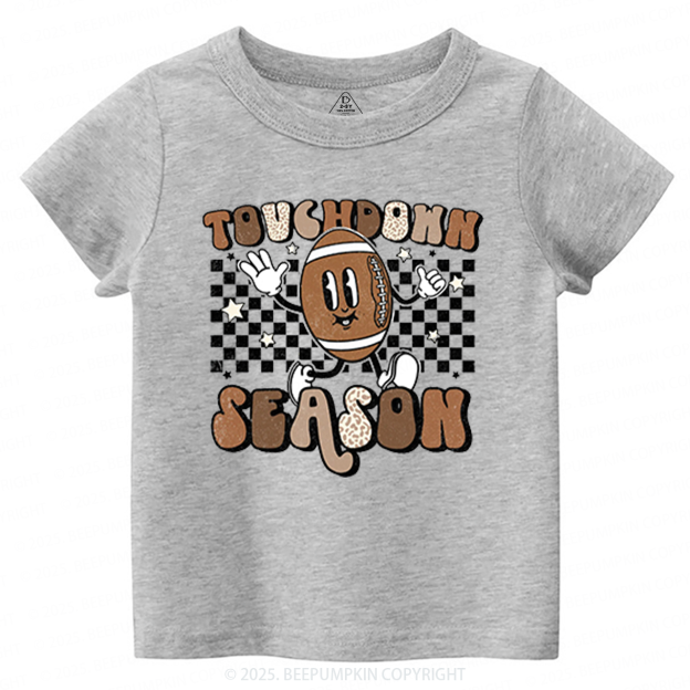 Touchdown Season Toddler&Kid's Tees Beepumpkin