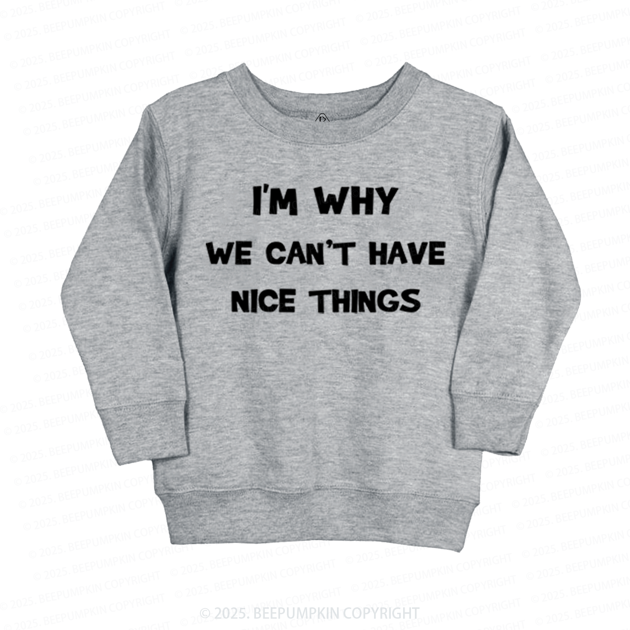 I'm Why We Can't Have Nice Things Kid's Sweatshirt