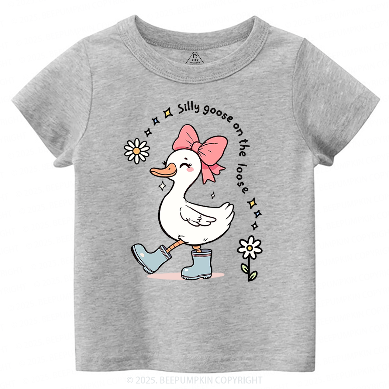 One Silly Goose Toddler&Kid's Tees Beepumpkin