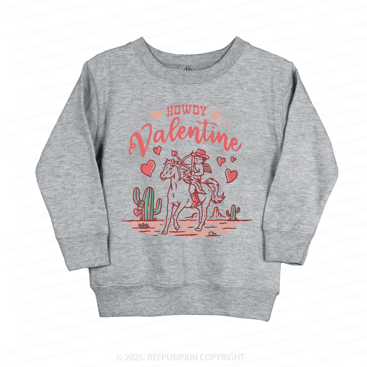 Howdy Valentine Kid's Sweatshirt