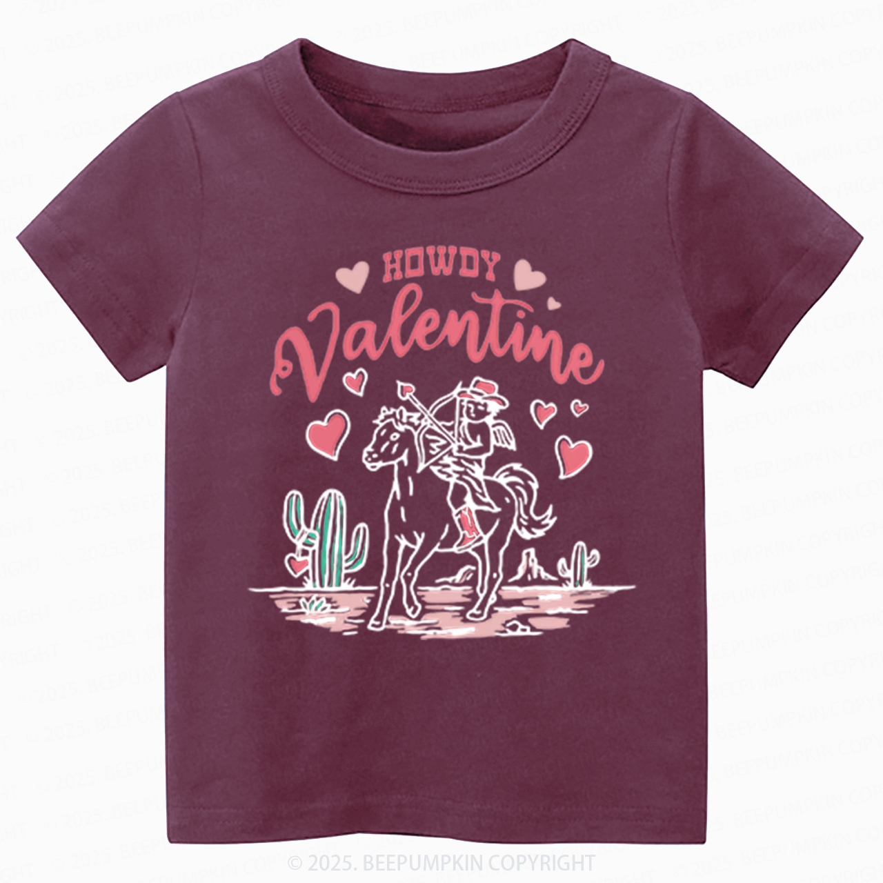 Howdy Valentine Toddler&Kid's Tees Beepumpkin
