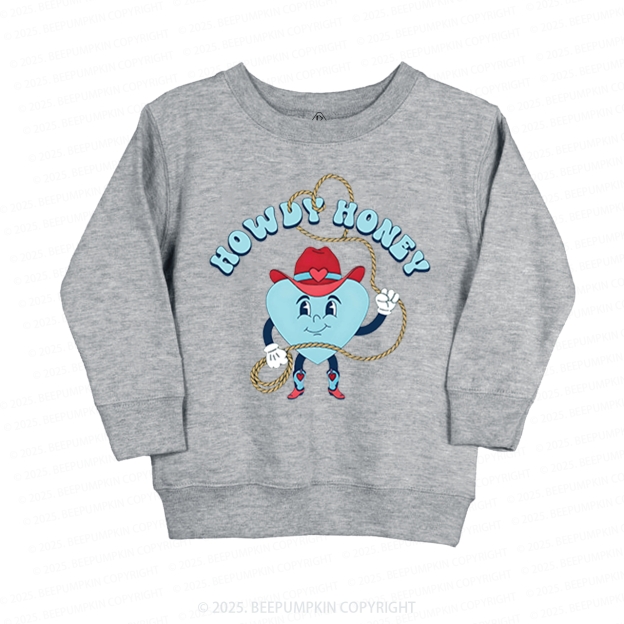 Howdy Honey Kid's Sweatshirt
