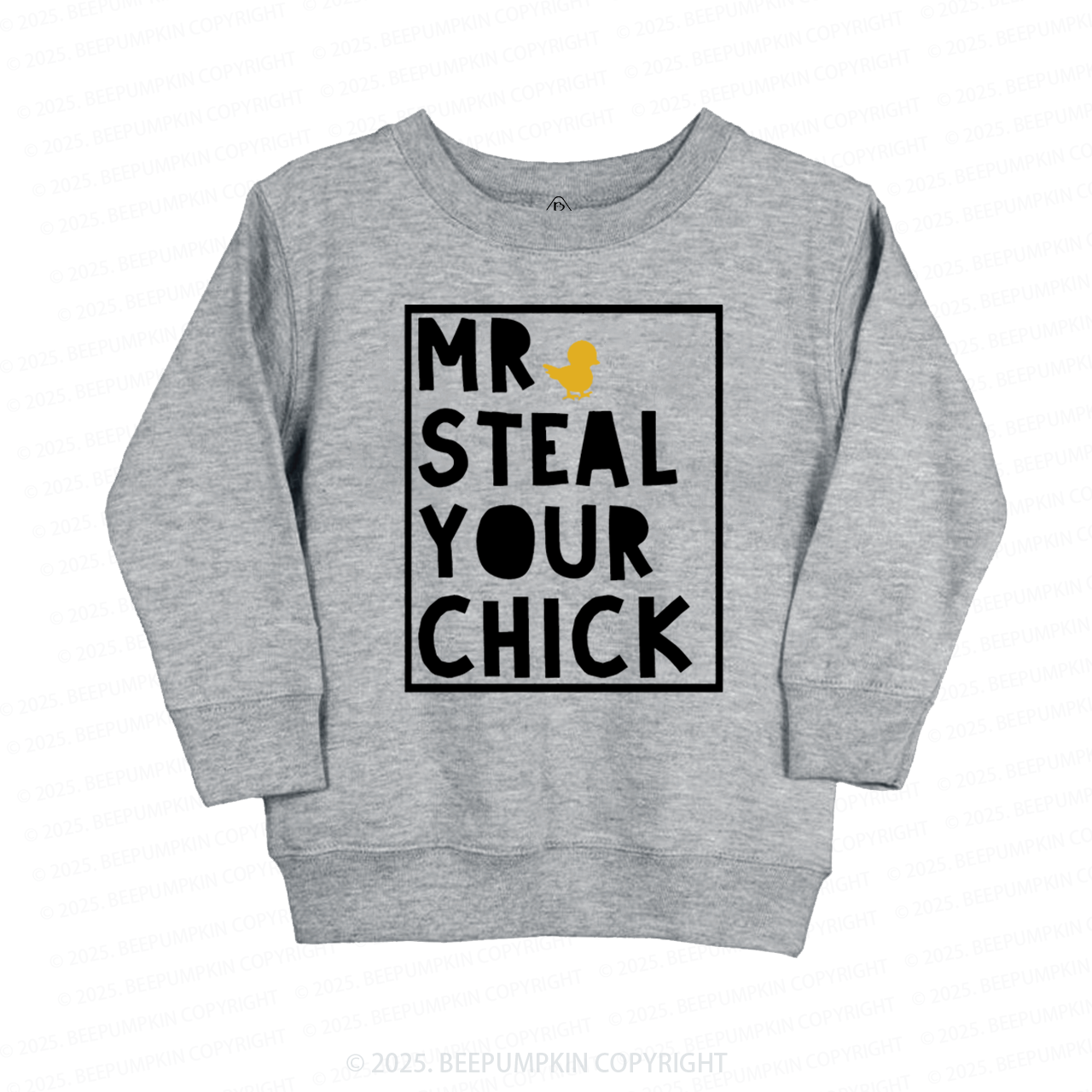 Mr Steal Your Chick Easter Kid's Sweatshirt
