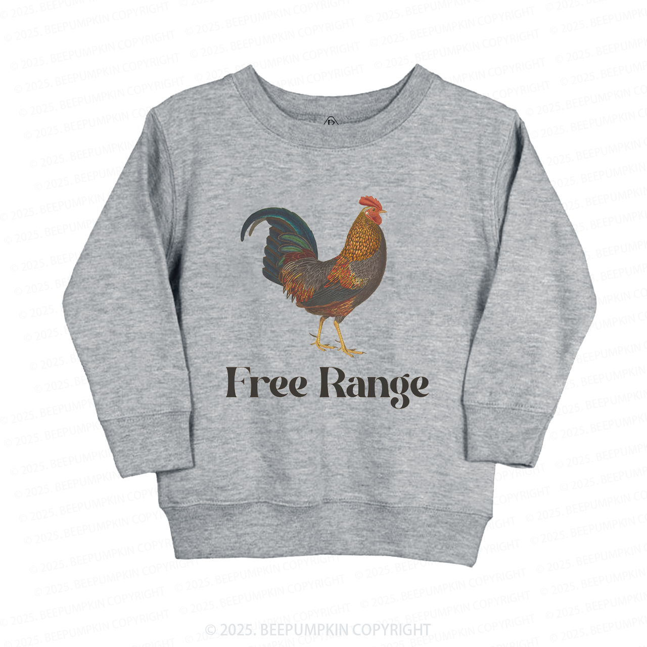 Free Range Chicken Kid's Sweatshirt