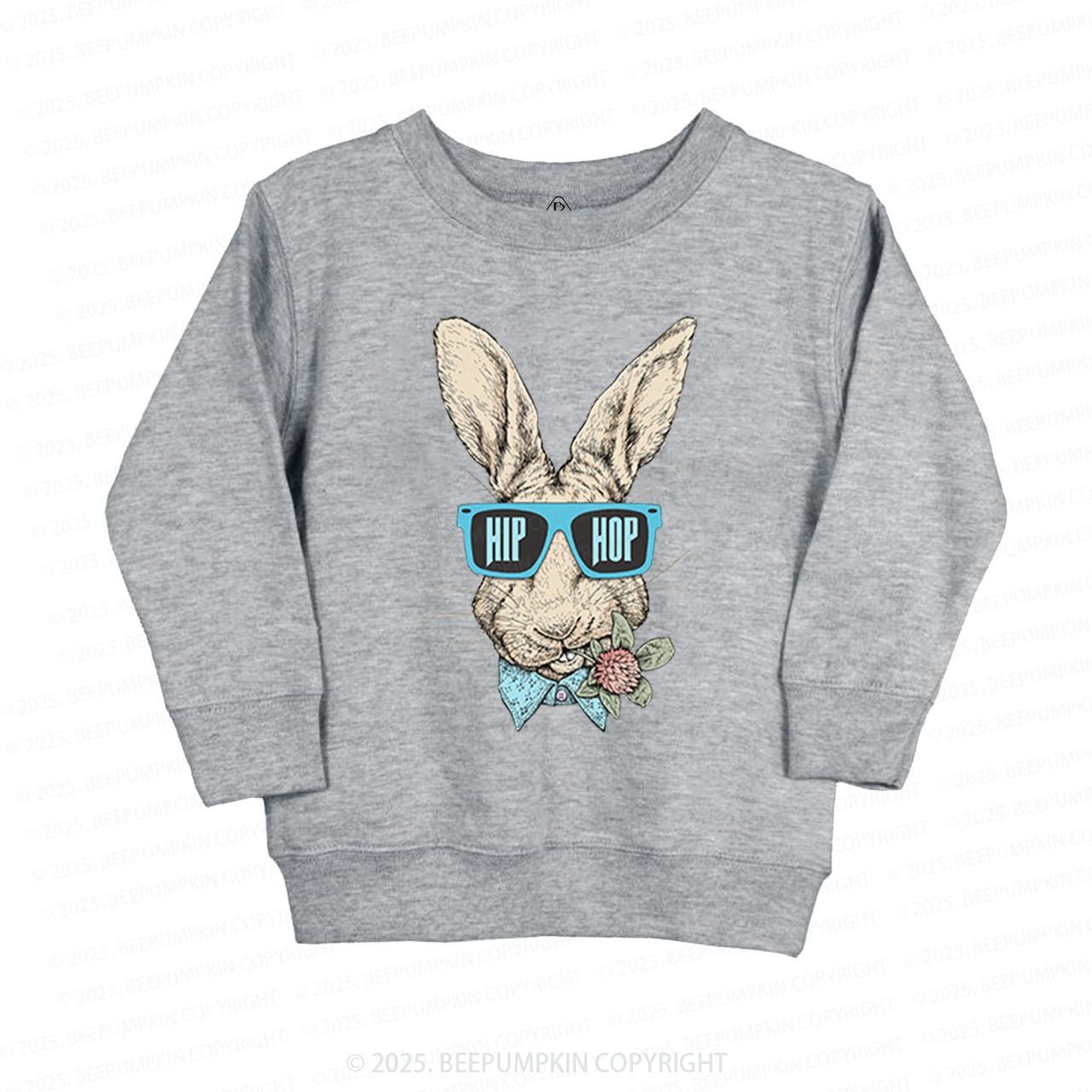 Hip Hop Bunny Kid's Sweatshirt
