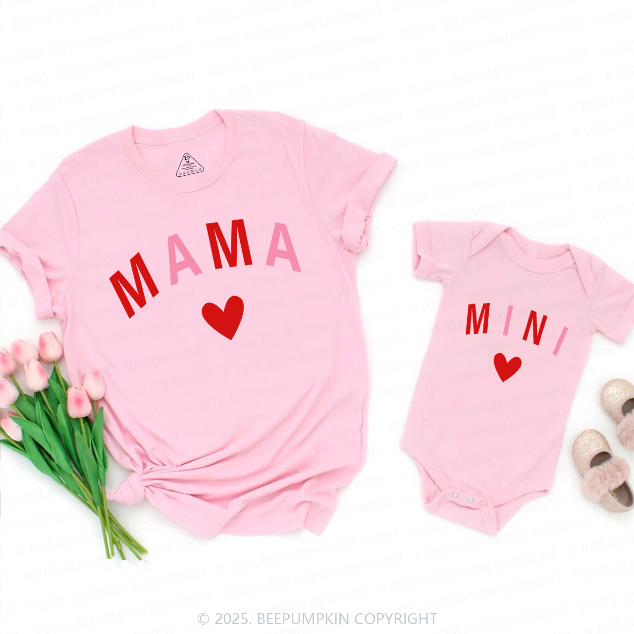 Mommy and Me Valentine's Day Family Shirt