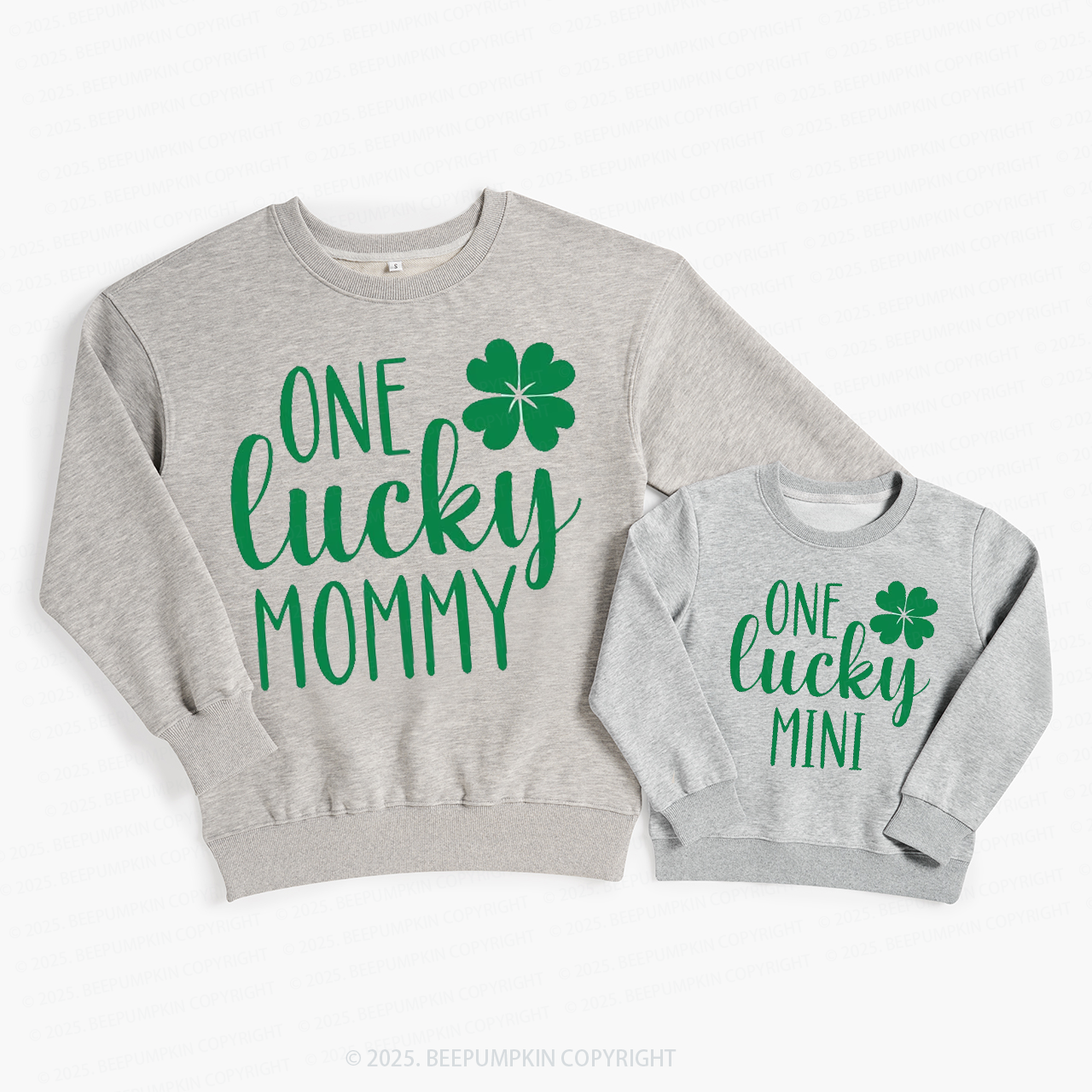 Personalized One Lucky St.Patricks Day Family Matching Sweatshirt2