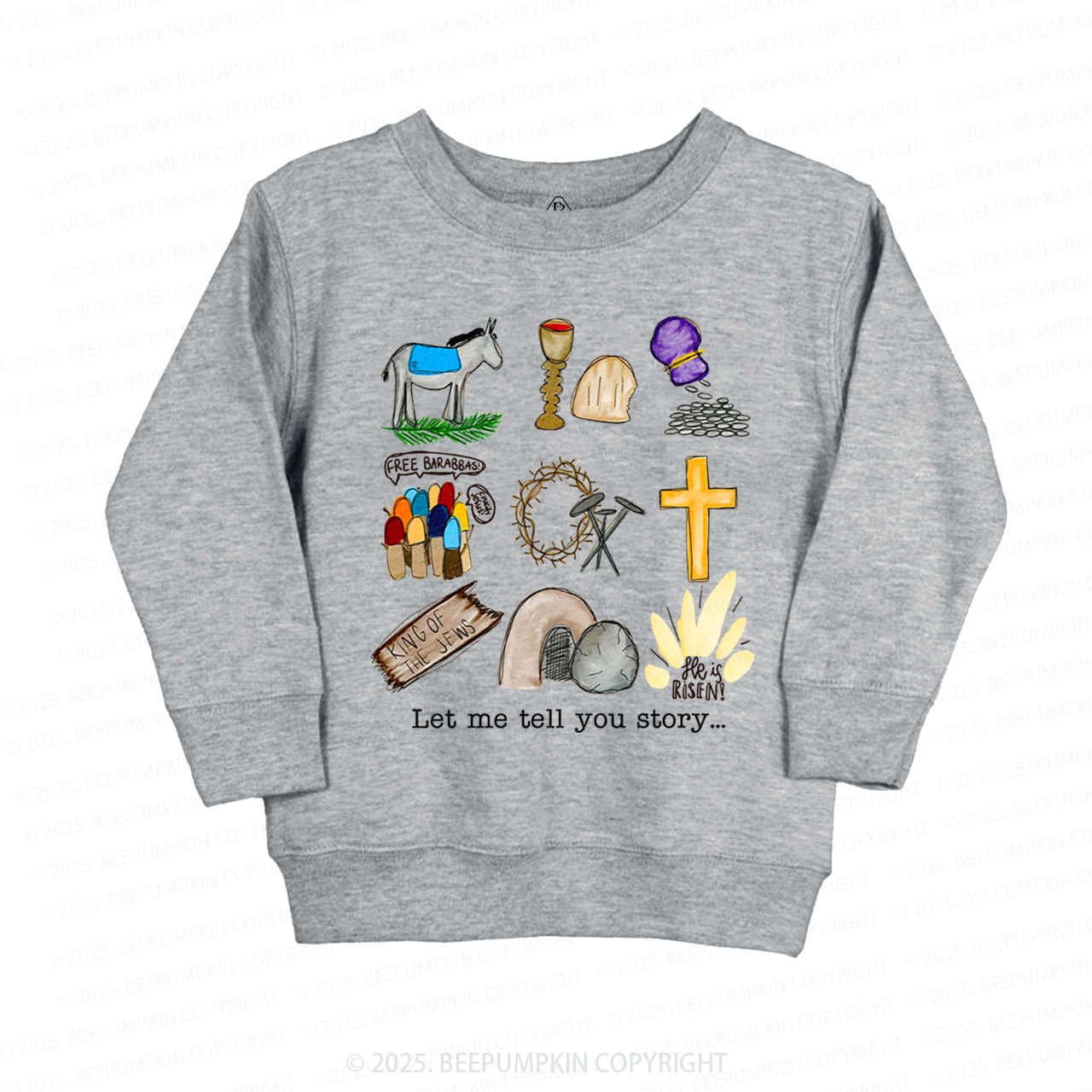 Let Me Tell You A Story Easter Kid's Sweatshirt
