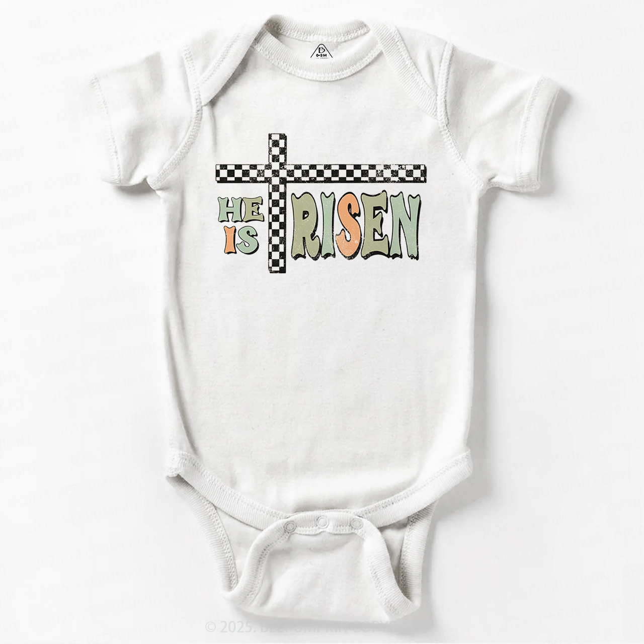 He Is Risen Bodysuit Beepumpkin