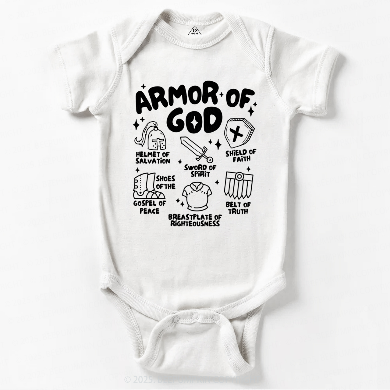 Armor of God Bodysuit Beepumpkin