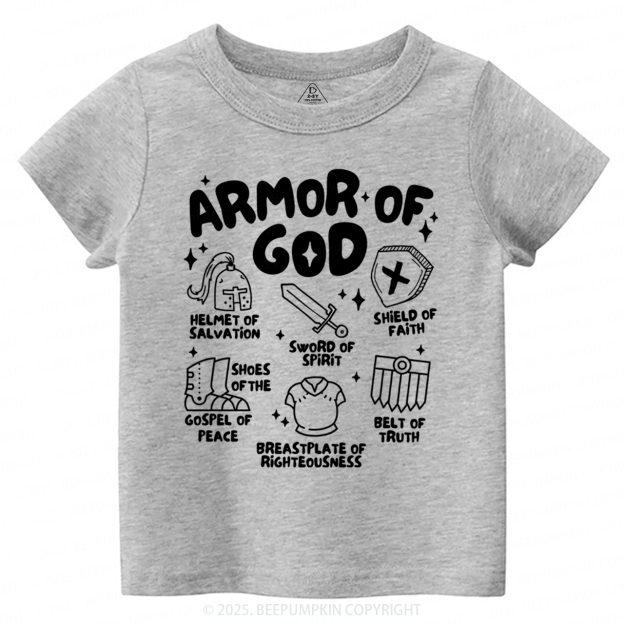 Armor of God Toddler&Kid's Tees Beepumpkin