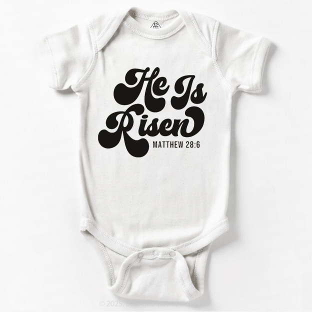 He Is Risen Bodysuit Beepumpkin 3