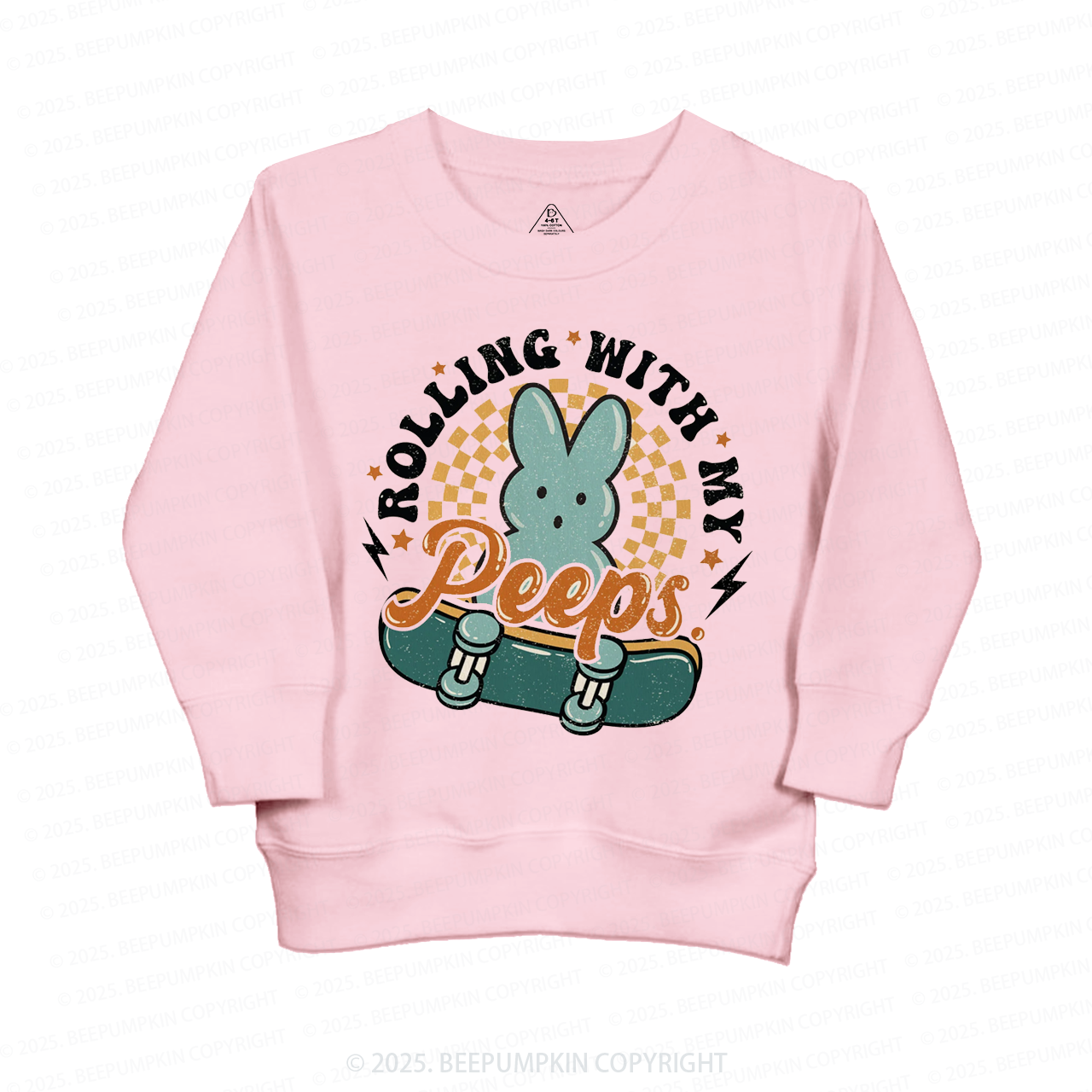 Rolling With My Peeps Kid's Sweatshirt