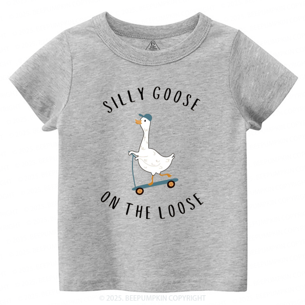 Silly Goose On The Loose Toddler&Kid's Tees Beepumpkin 3