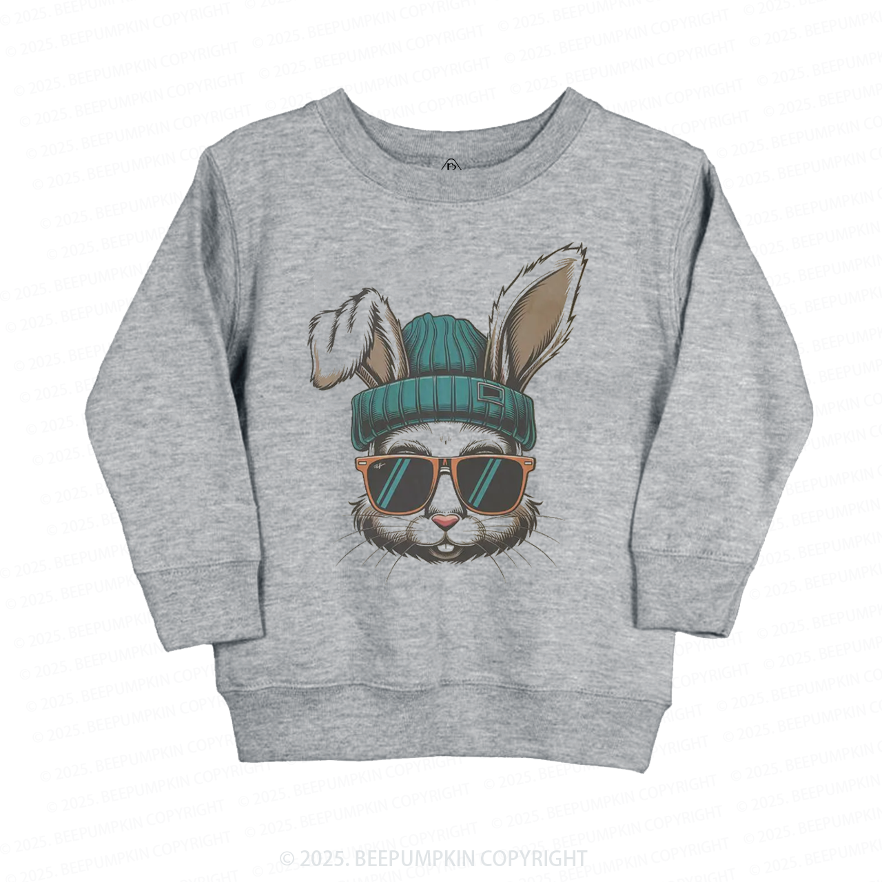 Hipster Bunny Kid's Sweatshirt