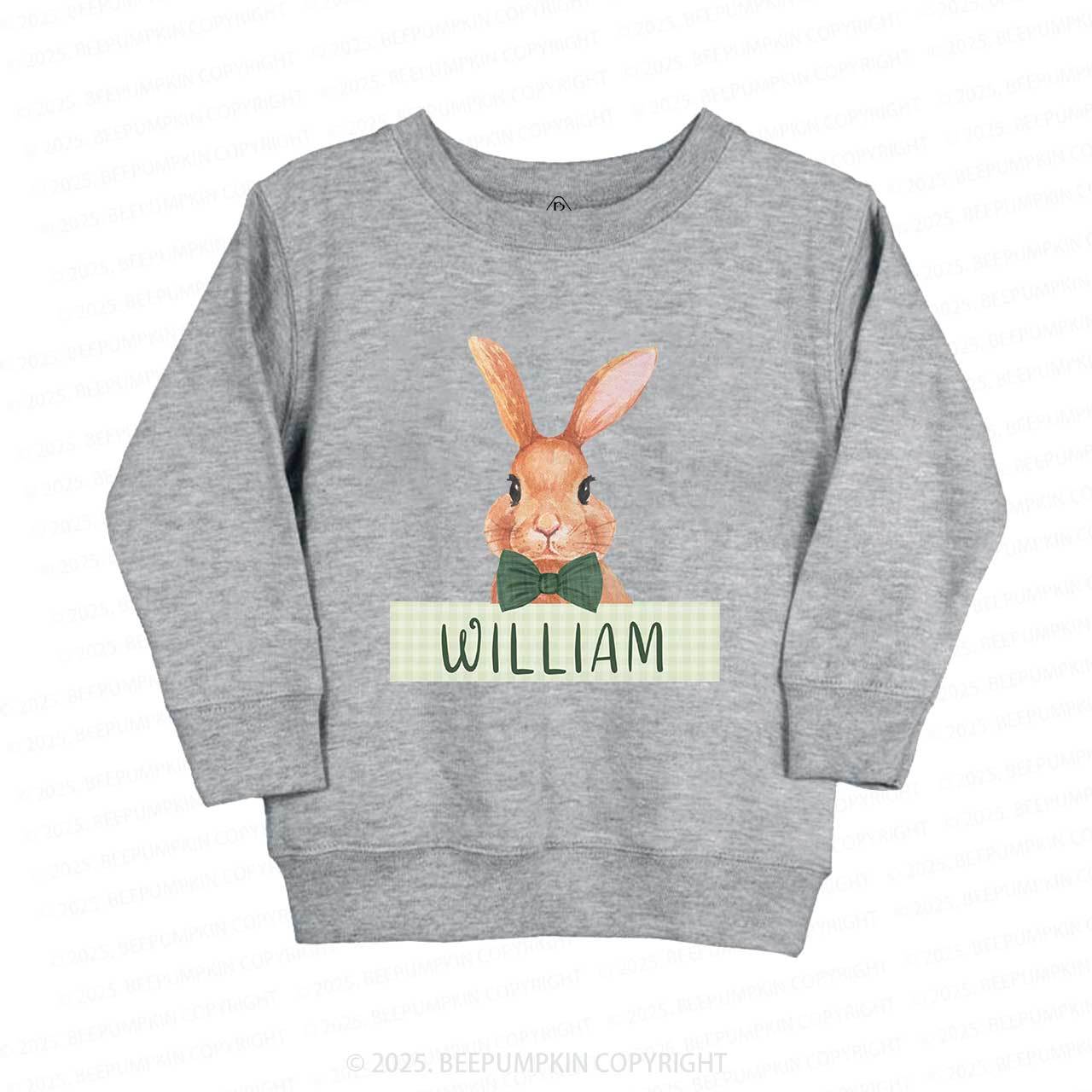 Personalized Boys Easter Bunny Sweatshirt