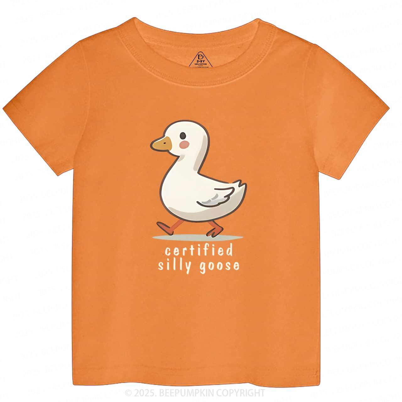 Certified Silly Goose Toddler&Kid's Tees Beepumpkin