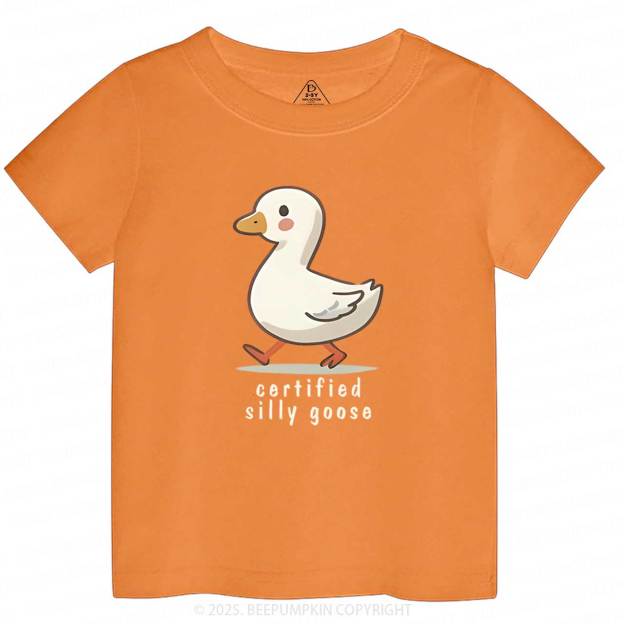 Certified Silly Goose Toddler&Kid's Tees Beepumpkin