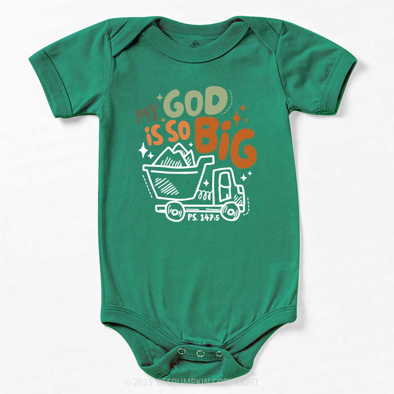 My God Is So Big Bodysuit Beepumpkin