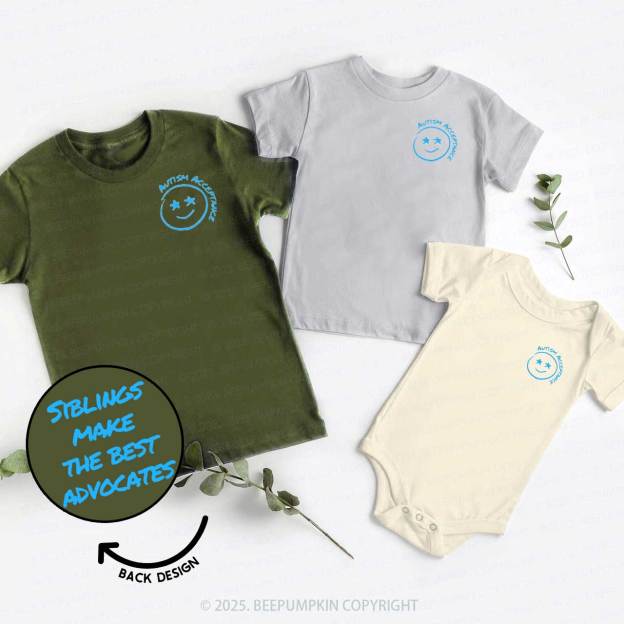 Siblings Make The Best Advocates Matching Tees For Siblings