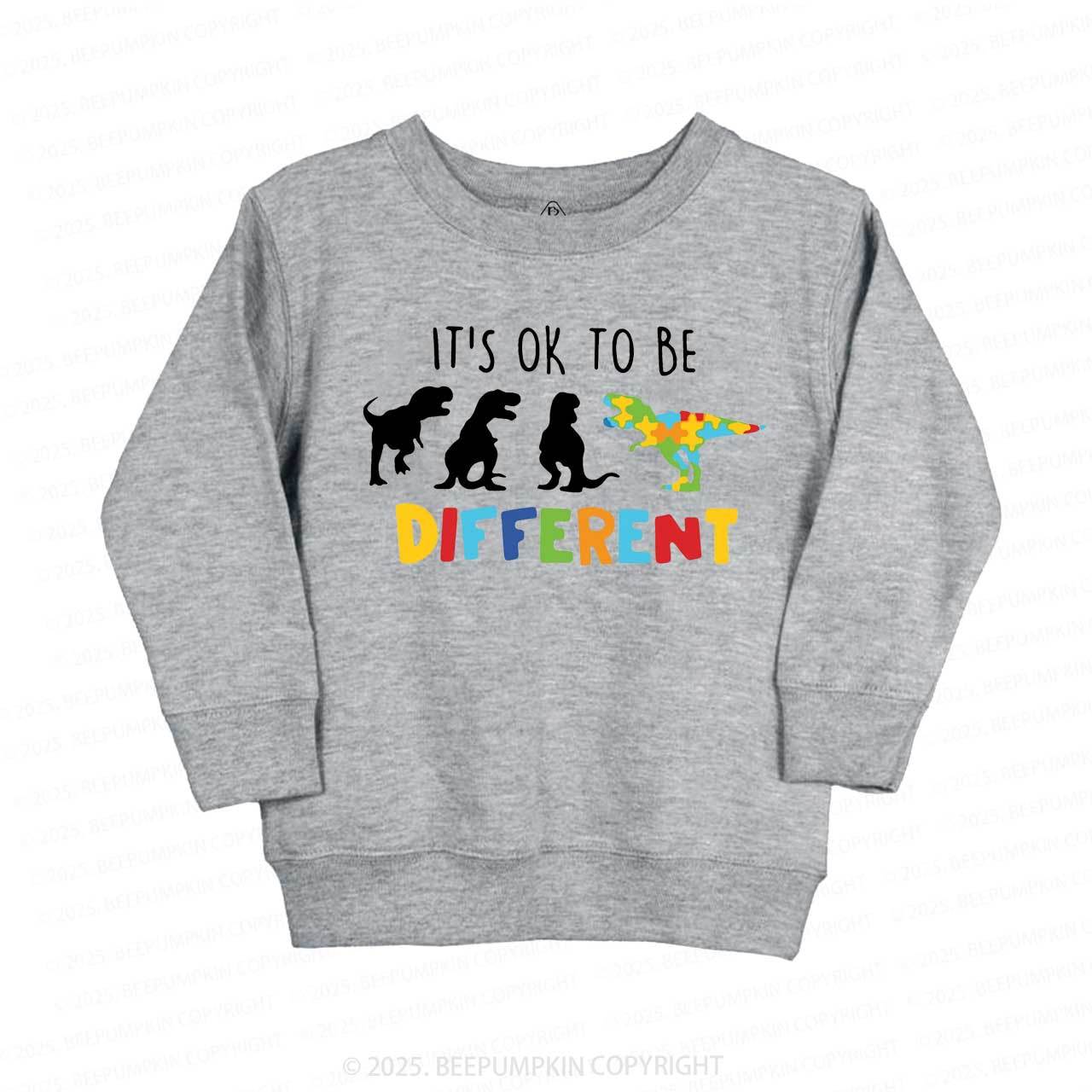It's Ok To Be Different Kid's Sweatshirt