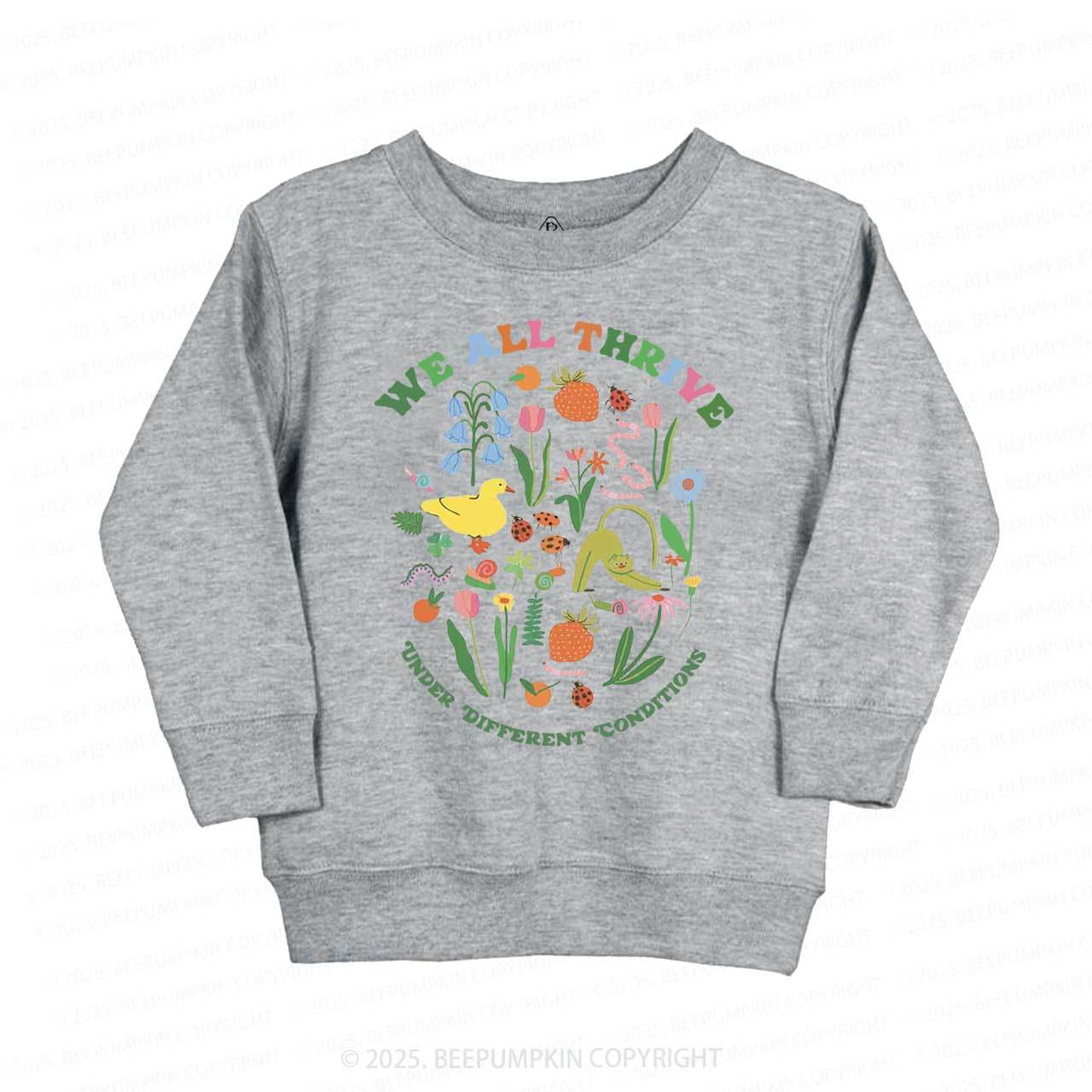 We All Thrive Kid's Sweatshirt
