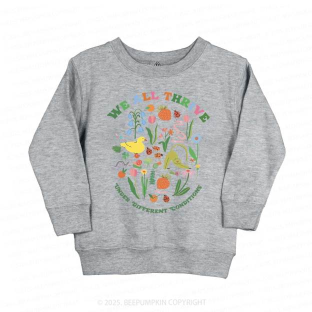We All Thrive Kid's Sweatshirt