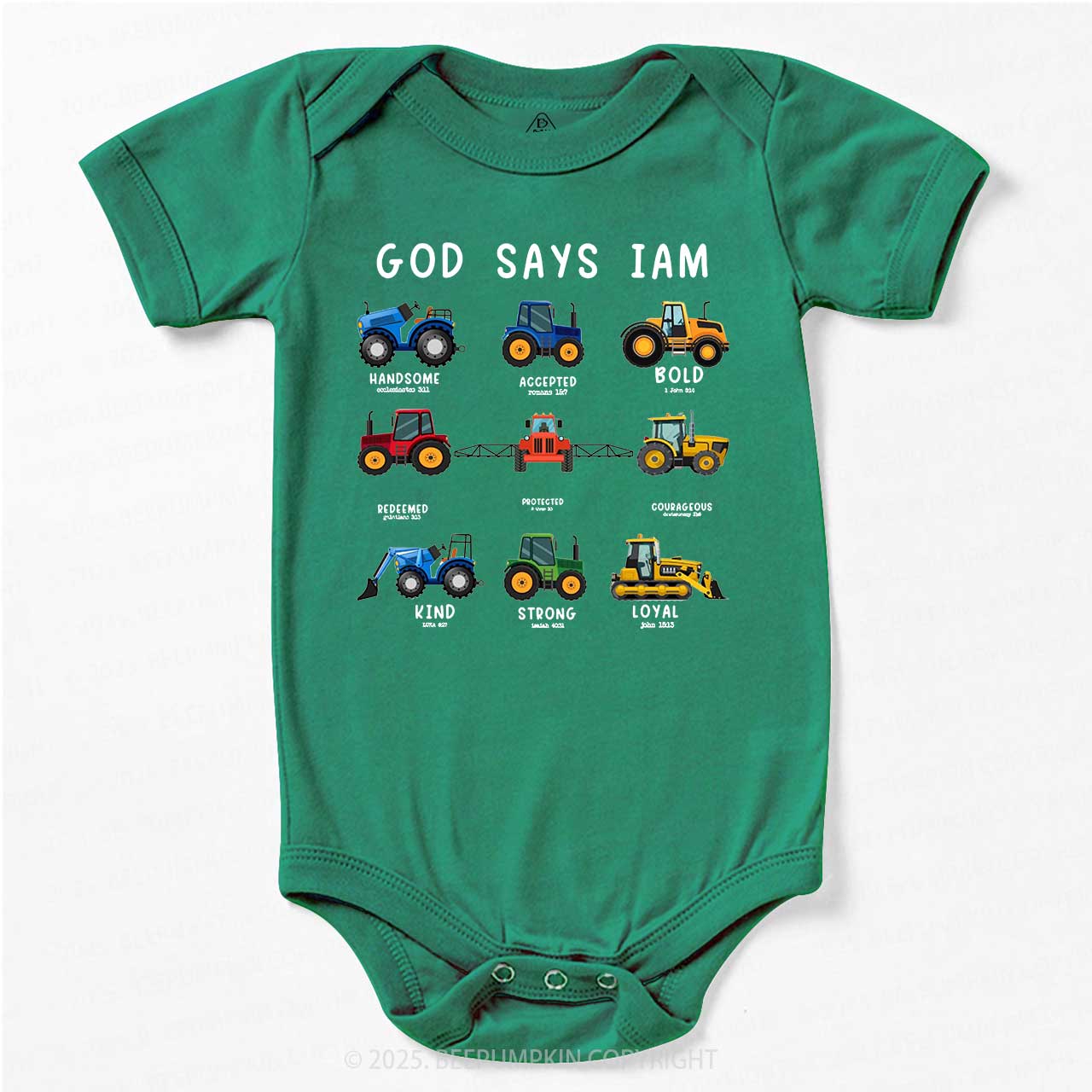 Good Says I am Bodysuit Beepumpkin