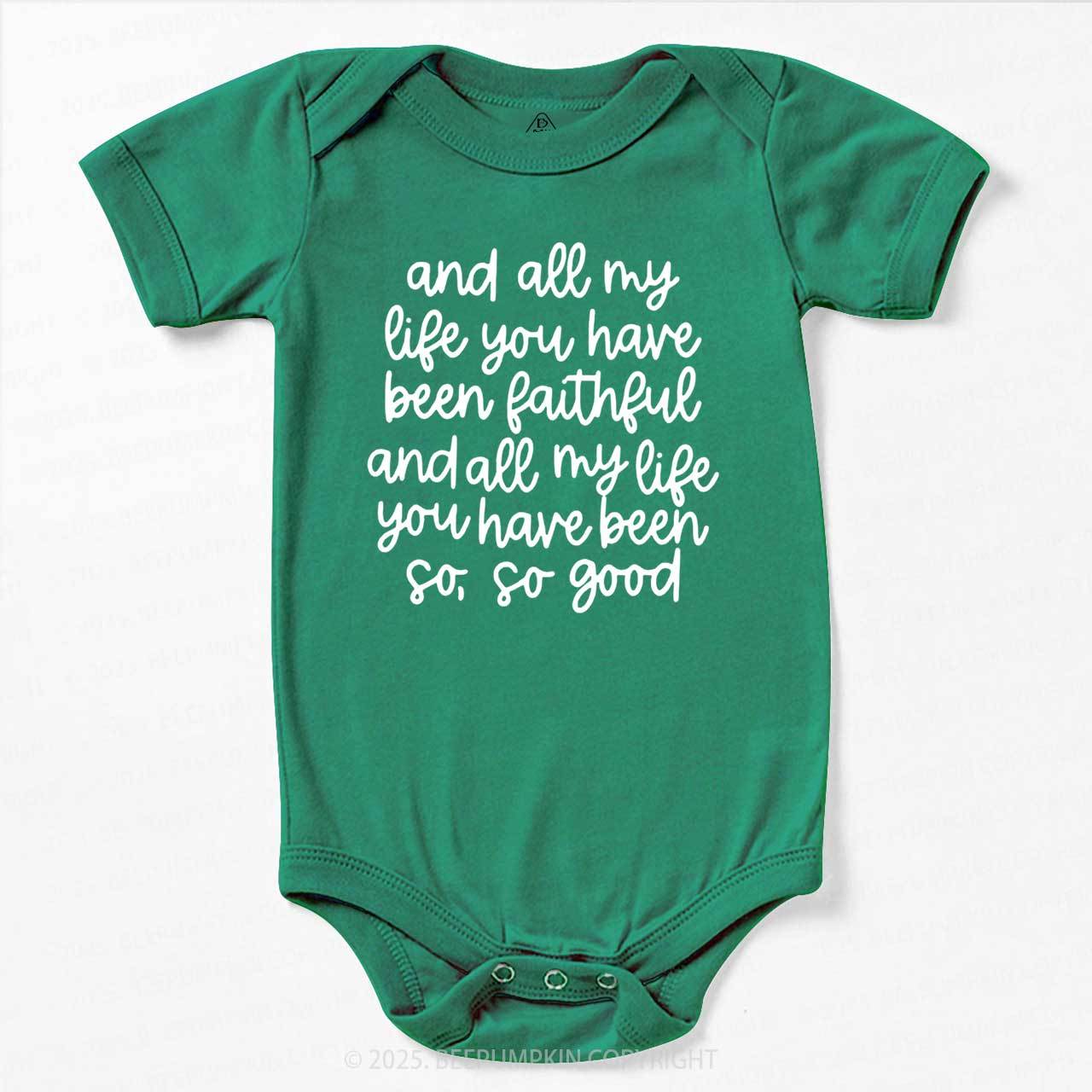Psalm Bible Quote Bodysuit Beepumpkin