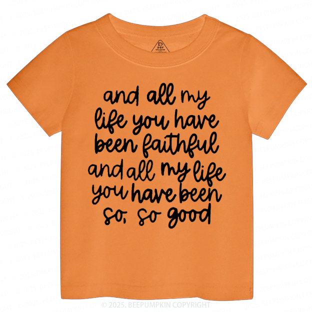 Psalm Bible Quote Toddler&Kid's Tees Beepumpkin