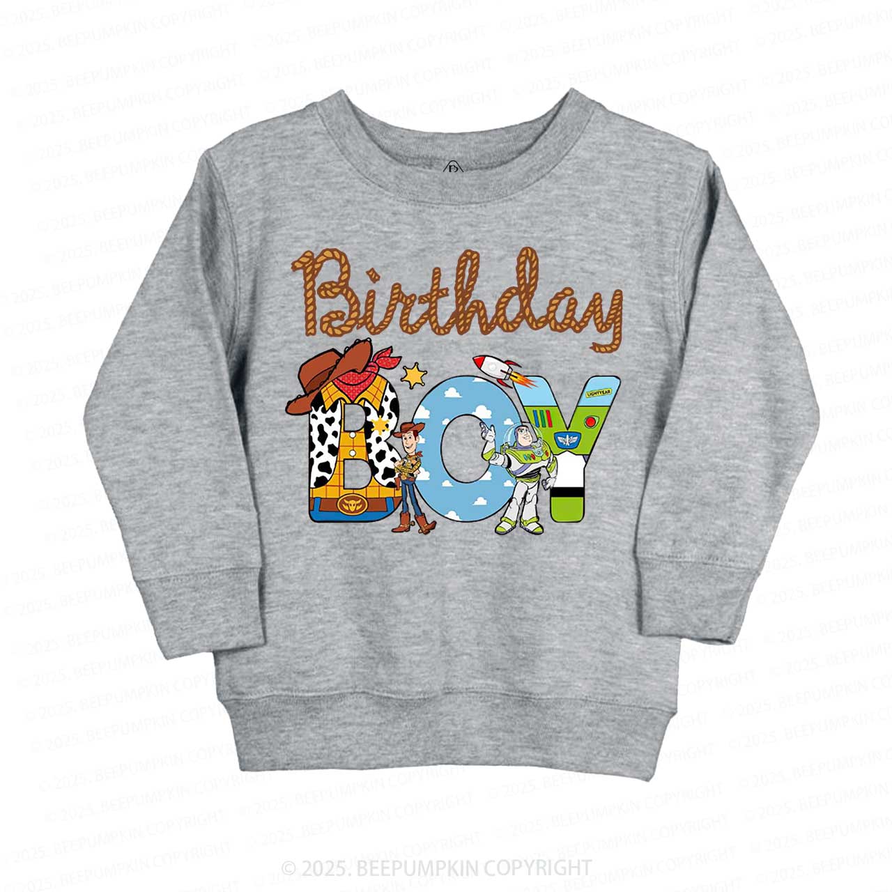 Personalized Birthday Kid's Sweatshirt