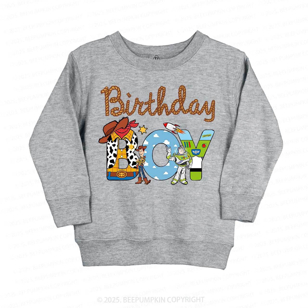 Personalized Birthday Kid's Sweatshirt