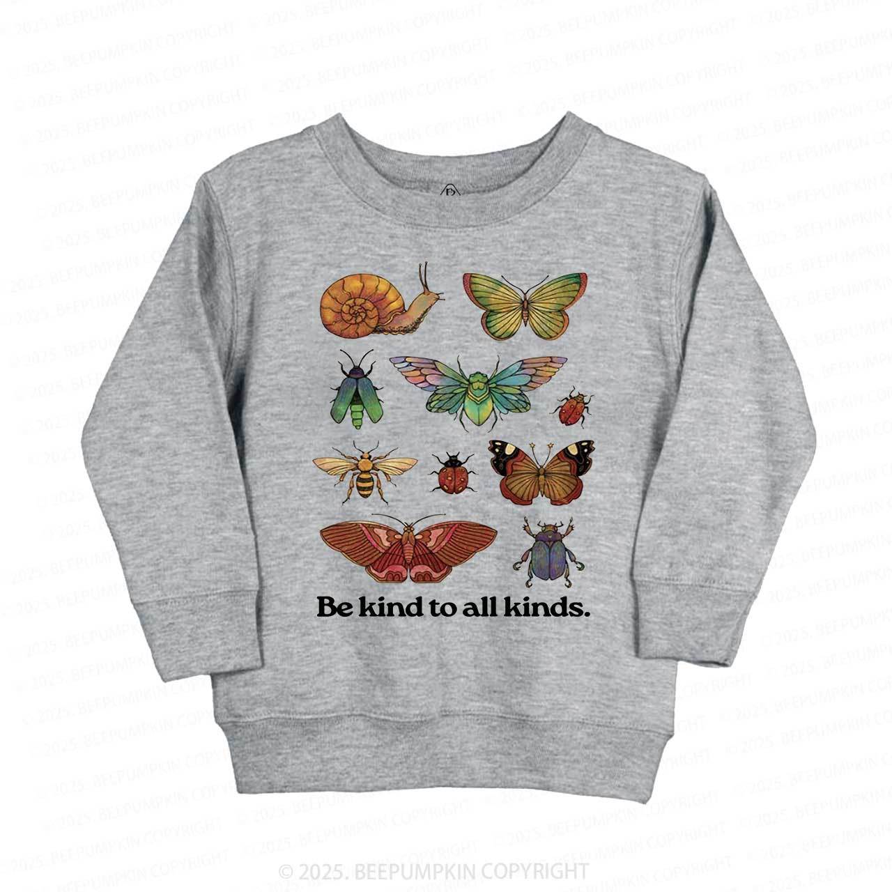 Be Kind To All Kinds Kid's Sweatshirt
