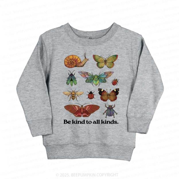 Be Kind To All Kinds Kid's Sweatshirt