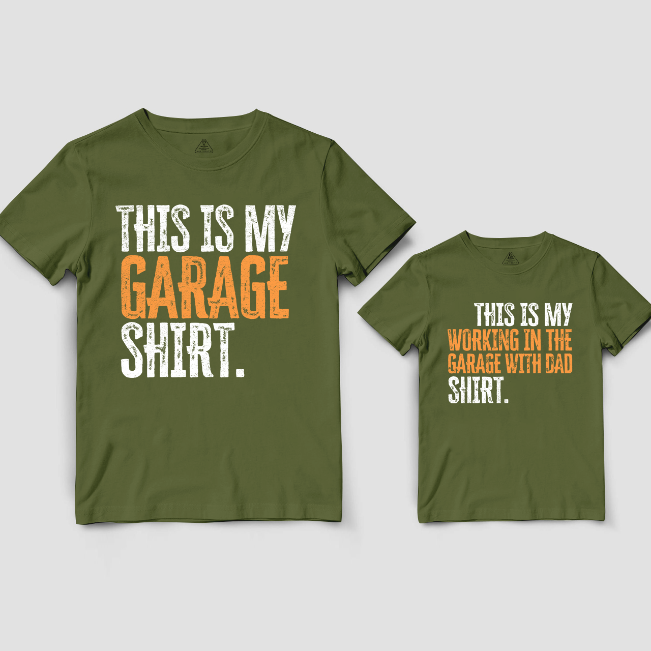 This Is My Garage Shirt For Dad And Me