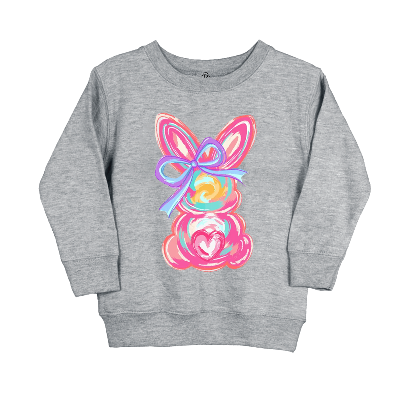 Personalized Girl Name Easter Bunny Kid's Sweatshirt