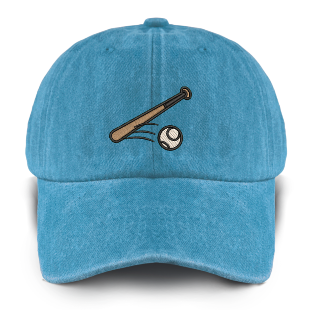 Baseball Career Washed Baseball Cap For Kids