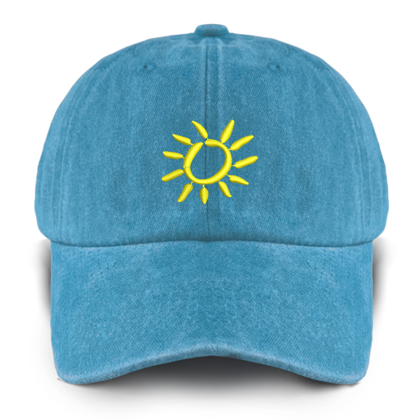 Little Sun Washed Baseball Cap For Kids
