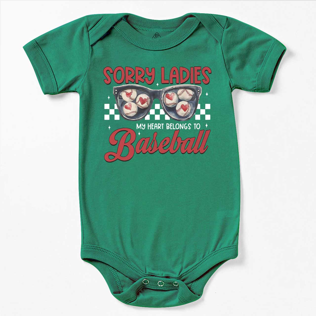 Sorry Ladies My Heart Belongs To Baseball Bodysuit Beepumpkin