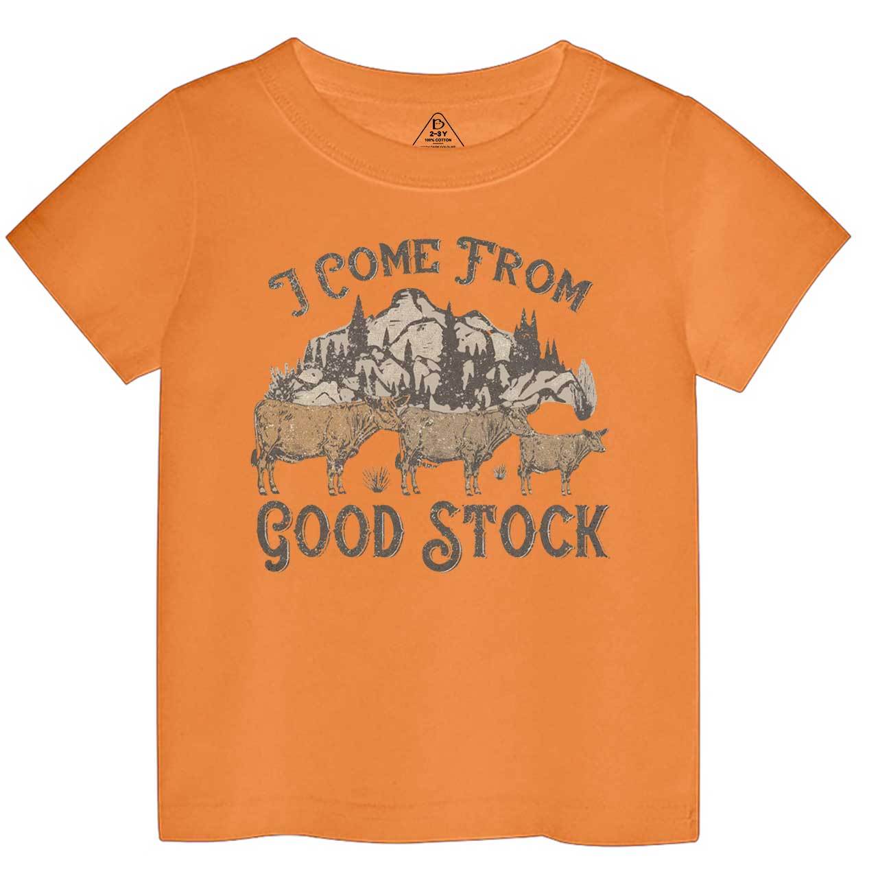 I Come From Good Stock Toddler&Kid's Tees Beepumpkin
