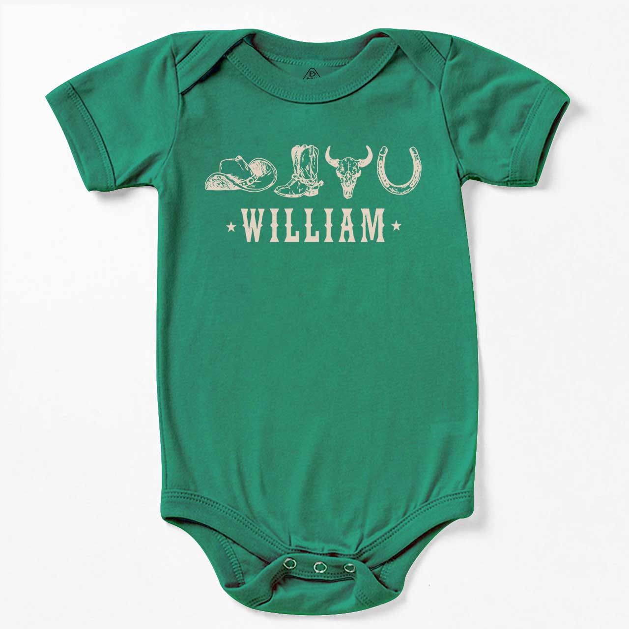 Personalized Western Bodysuit Beepumpkin