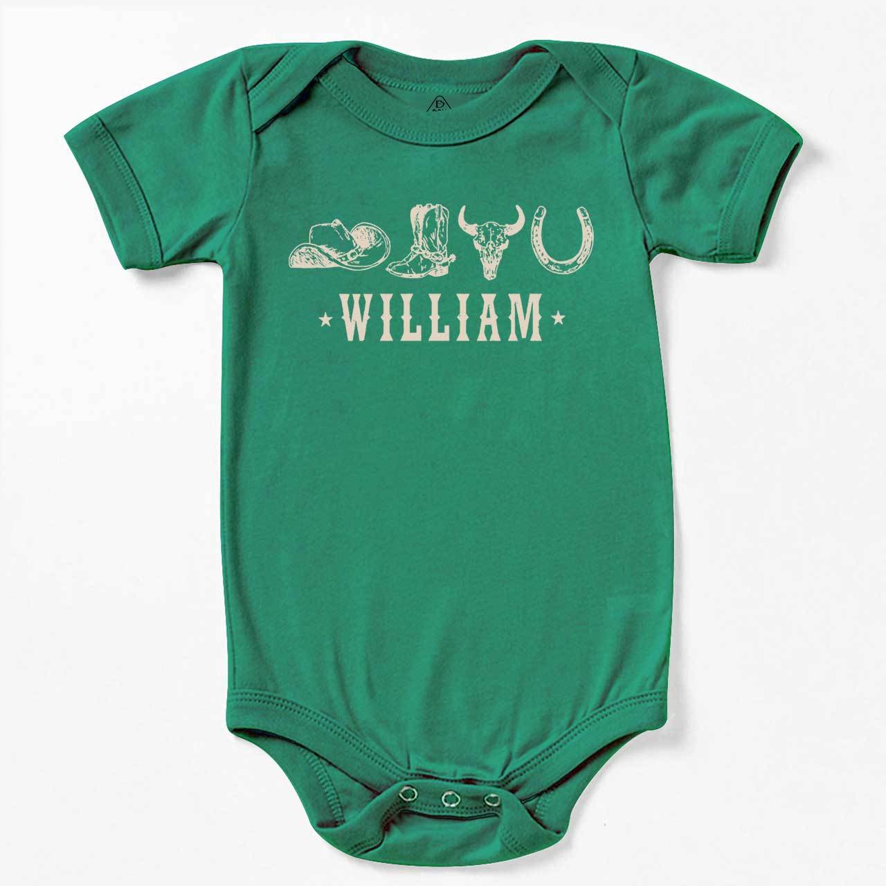 Personalized Western Bodysuit Beepumpkin
