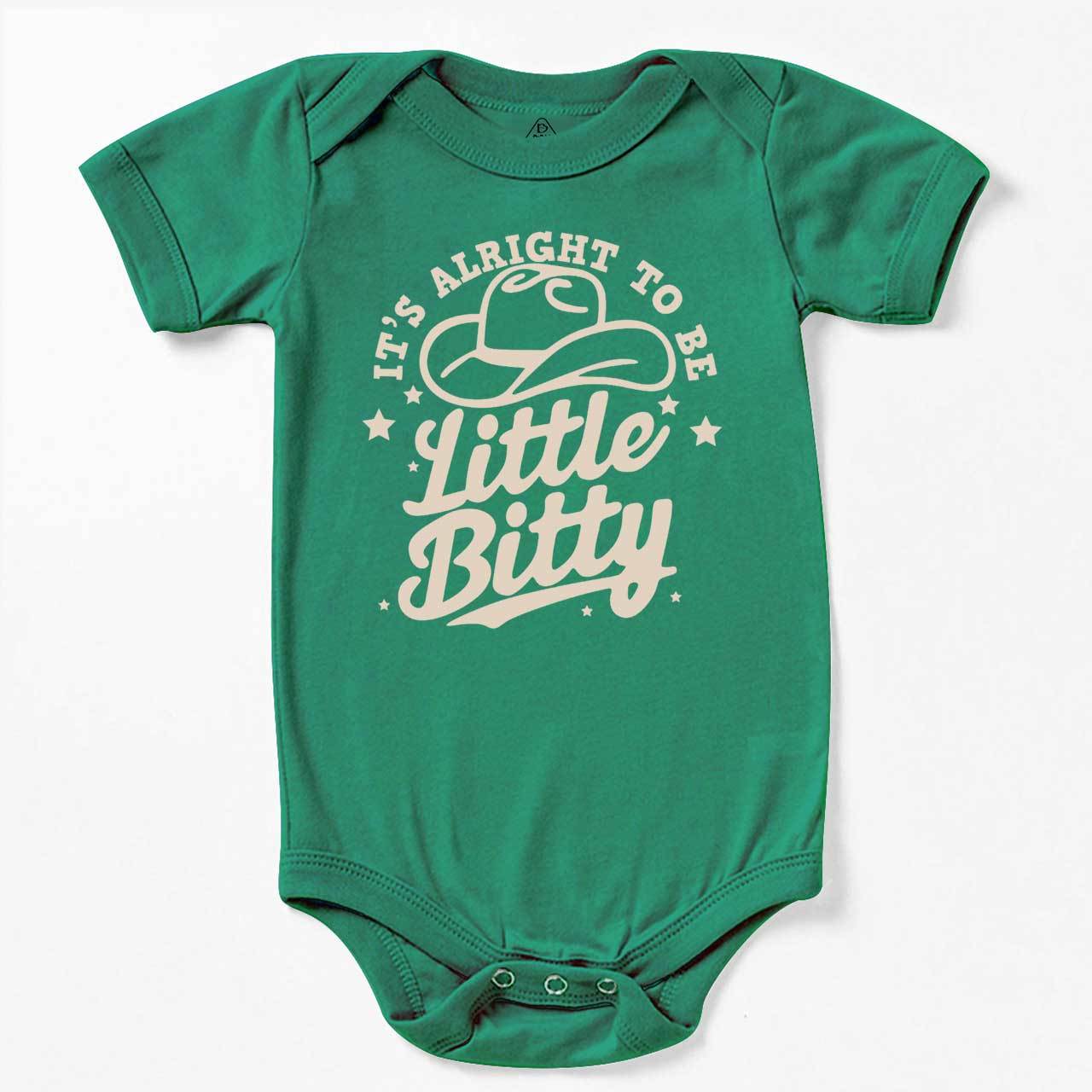 It's Alright To Be Little Bitty Bodysuit Beepumpkin