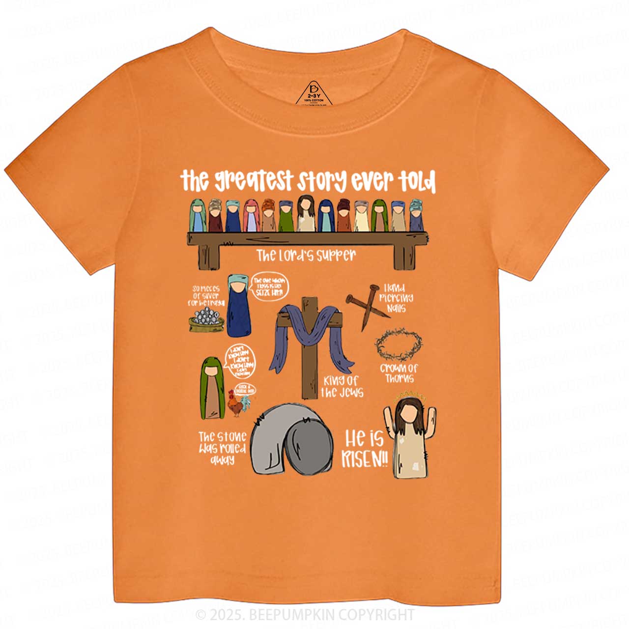 The Greatest Story Ever Told Toddler&Kid's Tees Beepumpkin