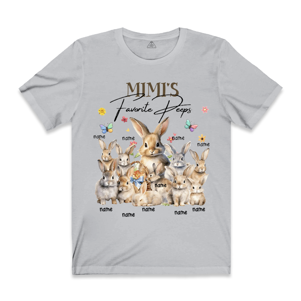 Personalized Favorite Rabbit Easter Day Mama/Grandma Shirt 