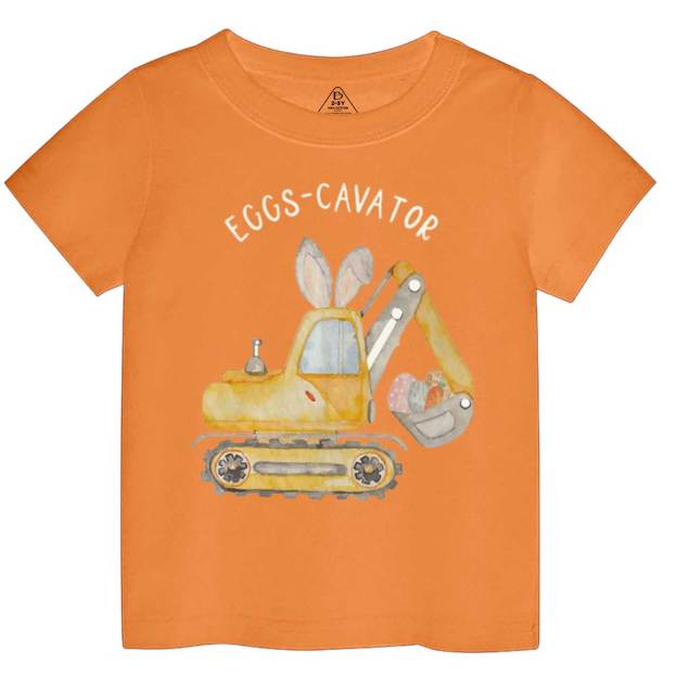 Eggs-Cavator Toddler&Kid's Tees Beepumpkin