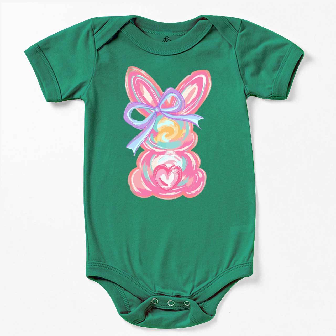 Brushstroke Bunny Easter Bodysuit Beepumpkin