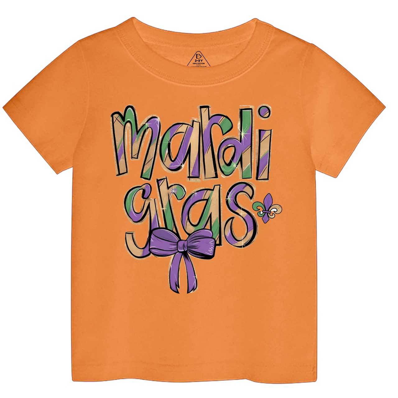 Mardi Gras Toddler&Kid's Tees Beepumpkin