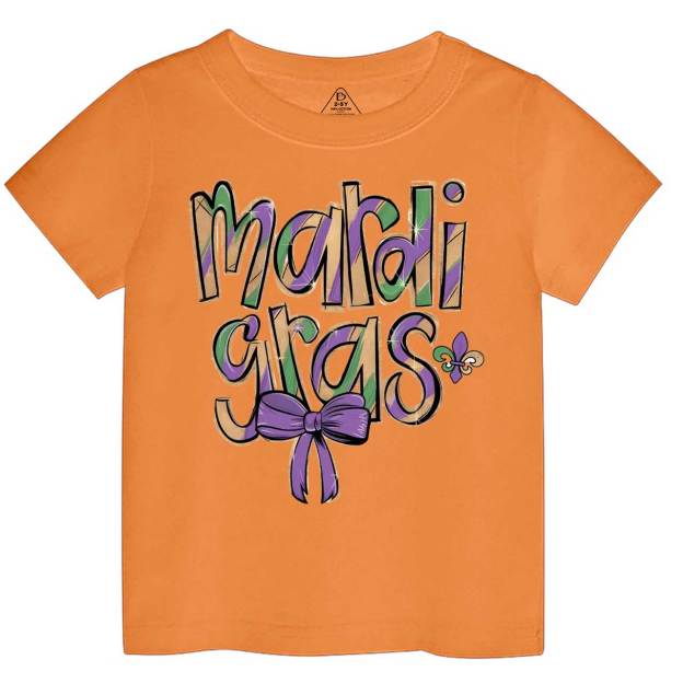 Mardi Gras Toddler&Kid's Tees Beepumpkin